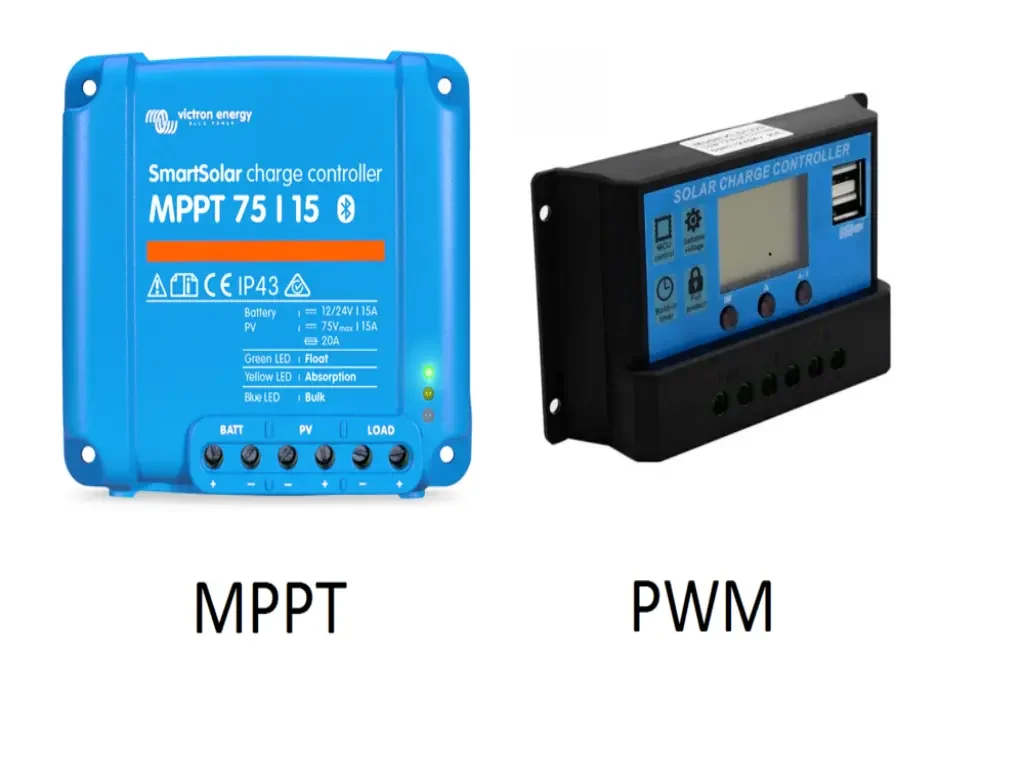 two main types of solar charge controllers