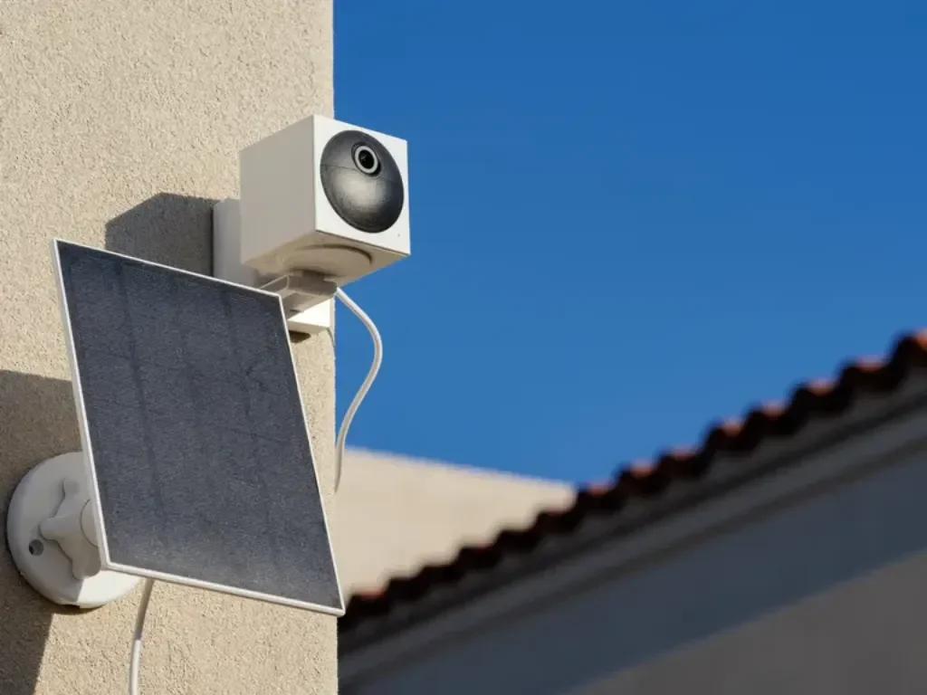 solar panels for security cameras2