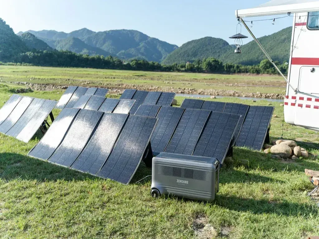 solar panels for camping