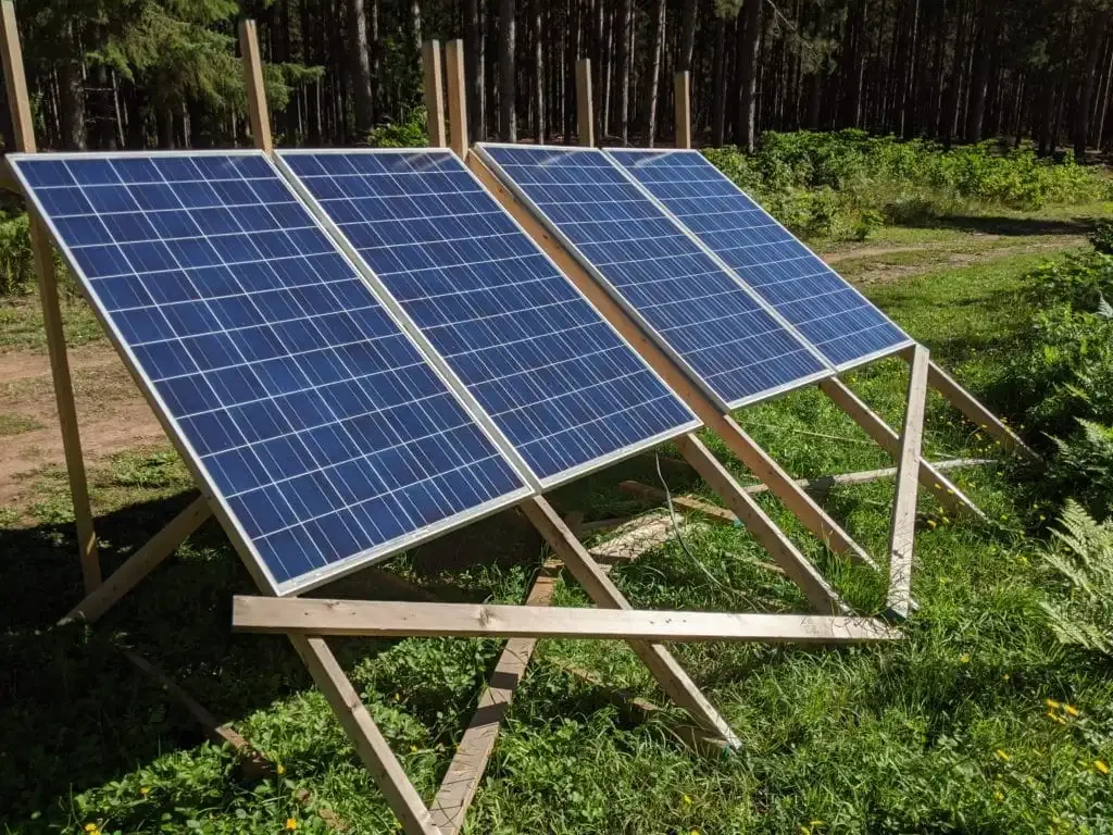 rigid solar panel