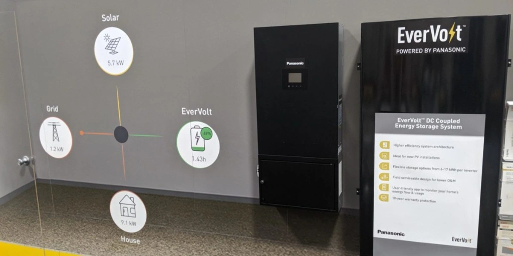 Panasonic Evervolt solar battery