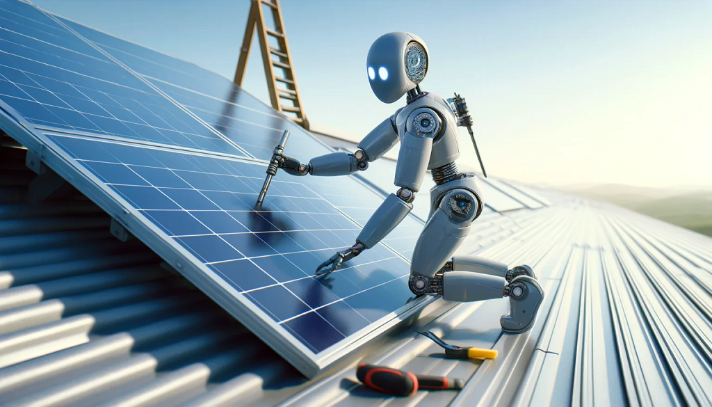 AI for optimizing the residential solar panel systems