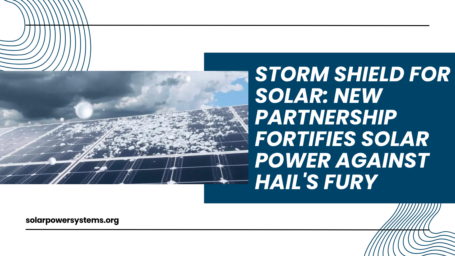 New Partnership Protects Solar Power from Hail