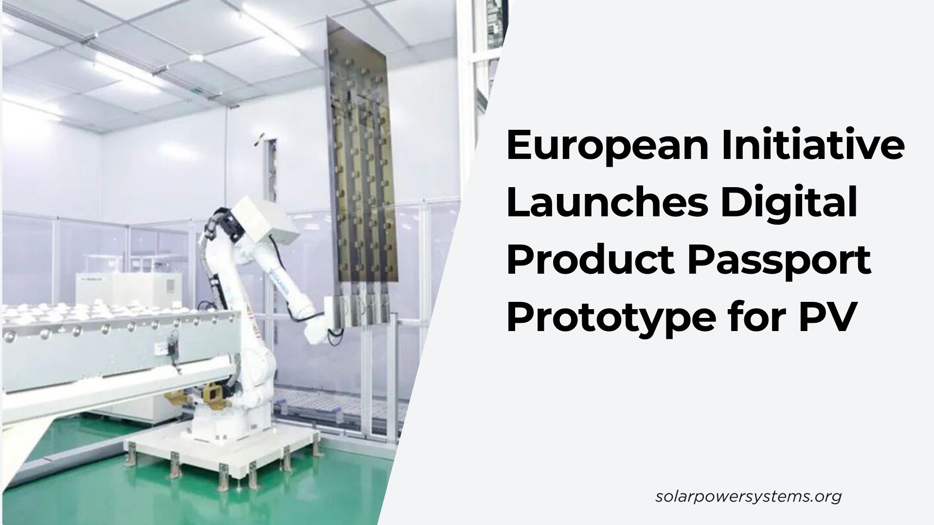 EU Project Launches PV Digital Product Passport