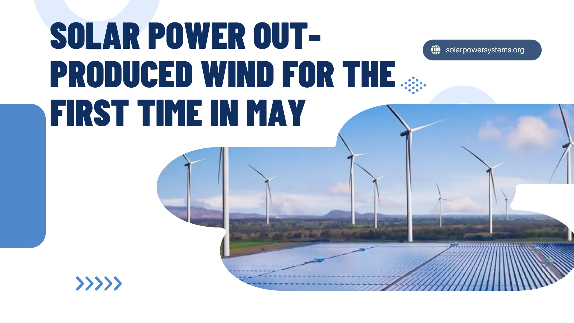 Solar Outproduces Wind in US for First Time