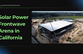 Solar Power Frontwave Arena in California