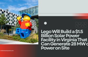 LEGO Virginia factory solar panels