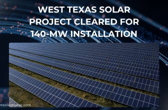 Iron Spur 140 MW solar project construction, Snyder, Texas
