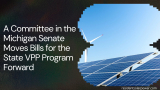 A Committee in the Michigan Senate Moves Bills for the State VPP Program Forward