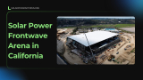 Solar Power Frontwave Arena in California